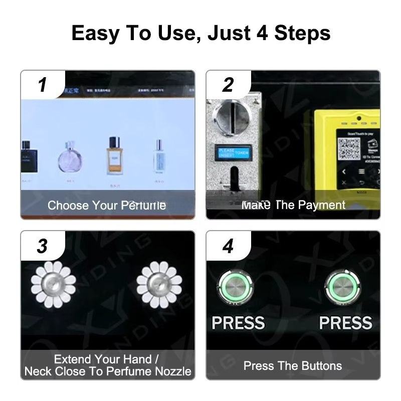 Perfume Fragrance Sale - Smart Wall Mounted Perfume Spray Vending