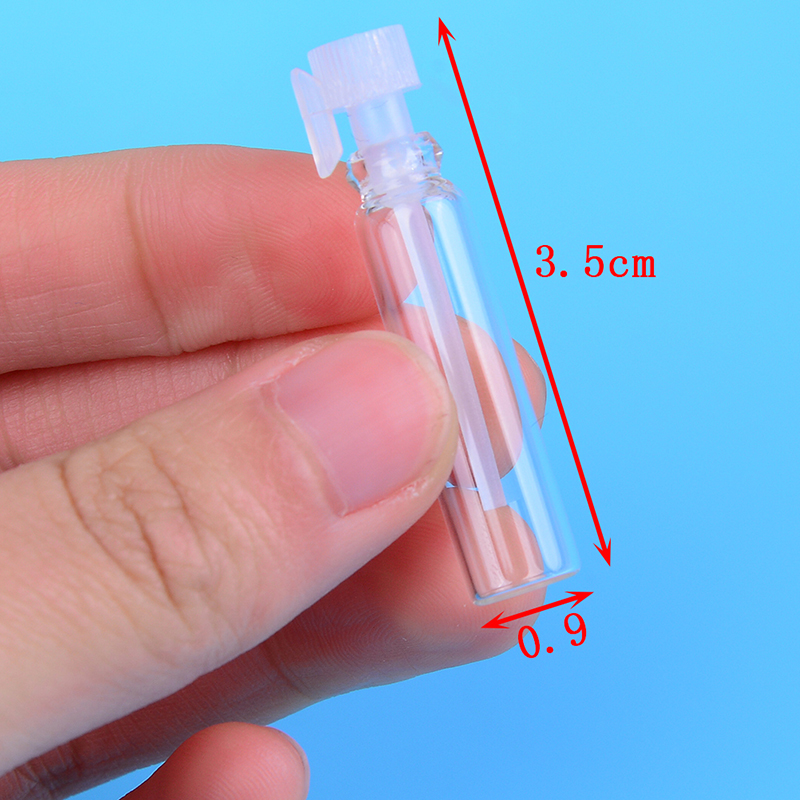 Perfume Fragrance Lab - (N) 50pcs Mini Glass Perfume Small