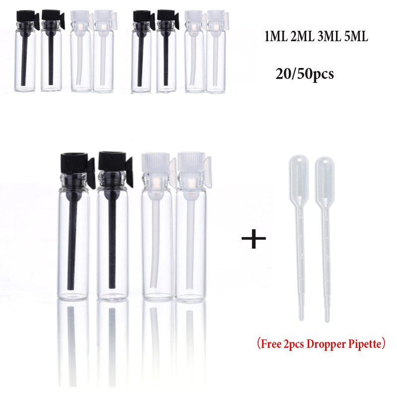 20/50pcs 1/2/3ml Empty Clear G - огляд і ціна Perfume Fragrance Lab