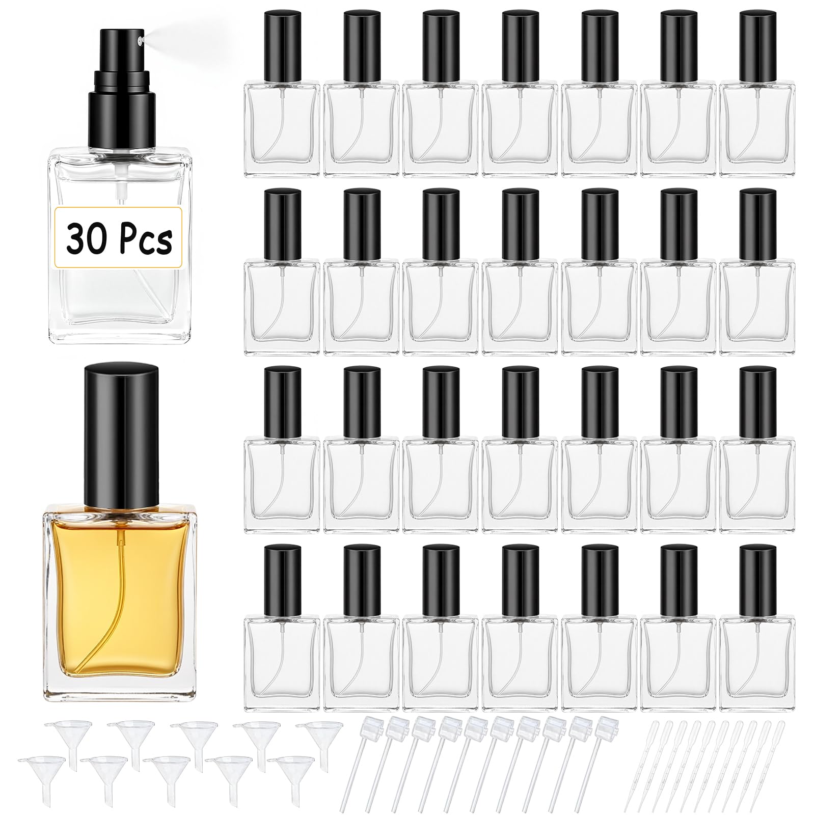 High quality 30 15ml clear gla - огляд і ціна Perfume Fragrance Dispenser