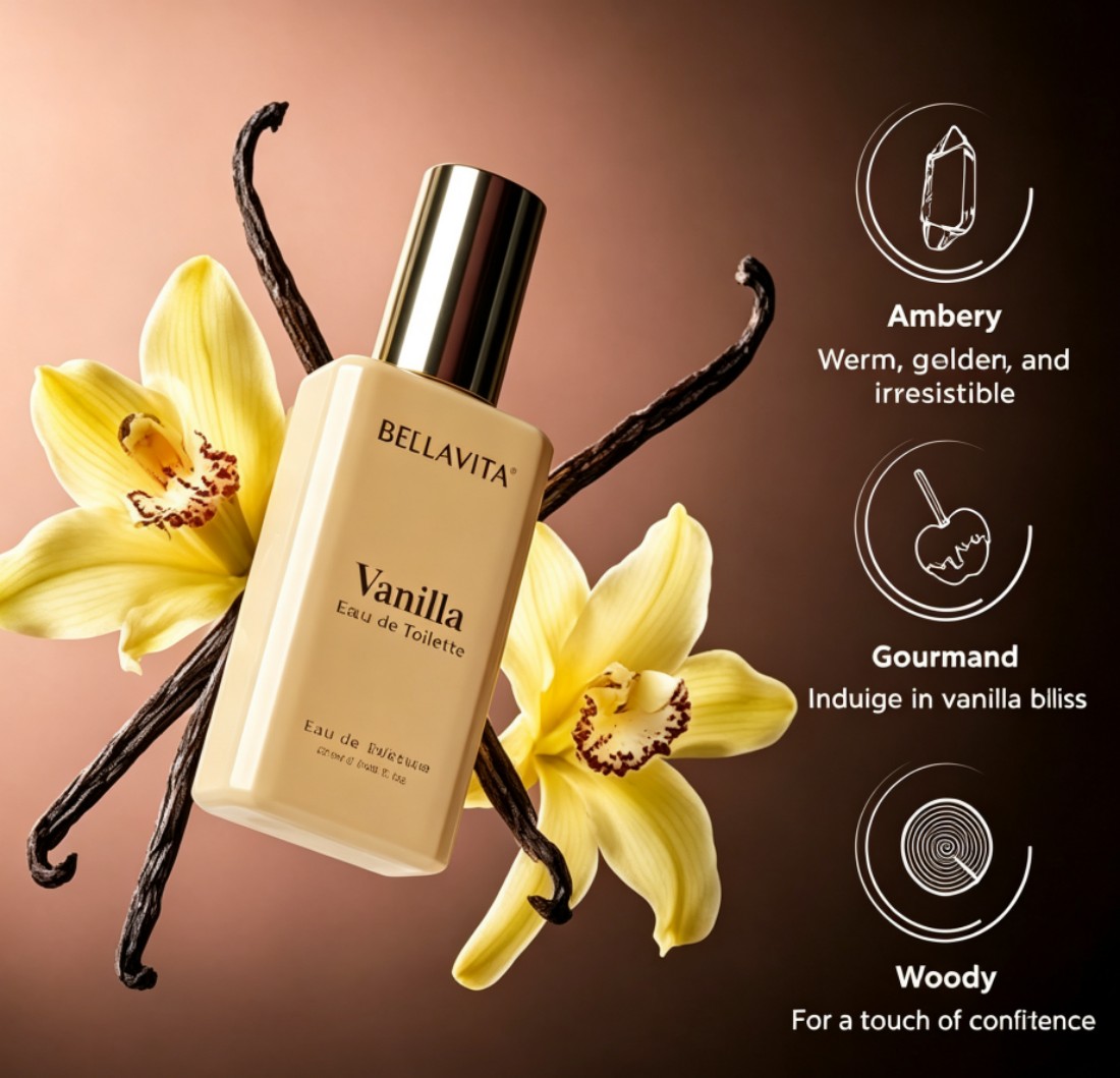 Charming perfume BELLAVITA The - огляд і ціна Vanilla Perfume Oil