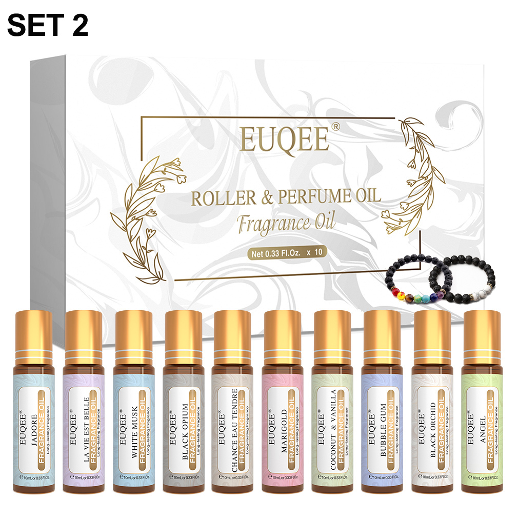 EUQEE 10PCS Fragrance Oils Set - огляд і ціна Musk White Oil