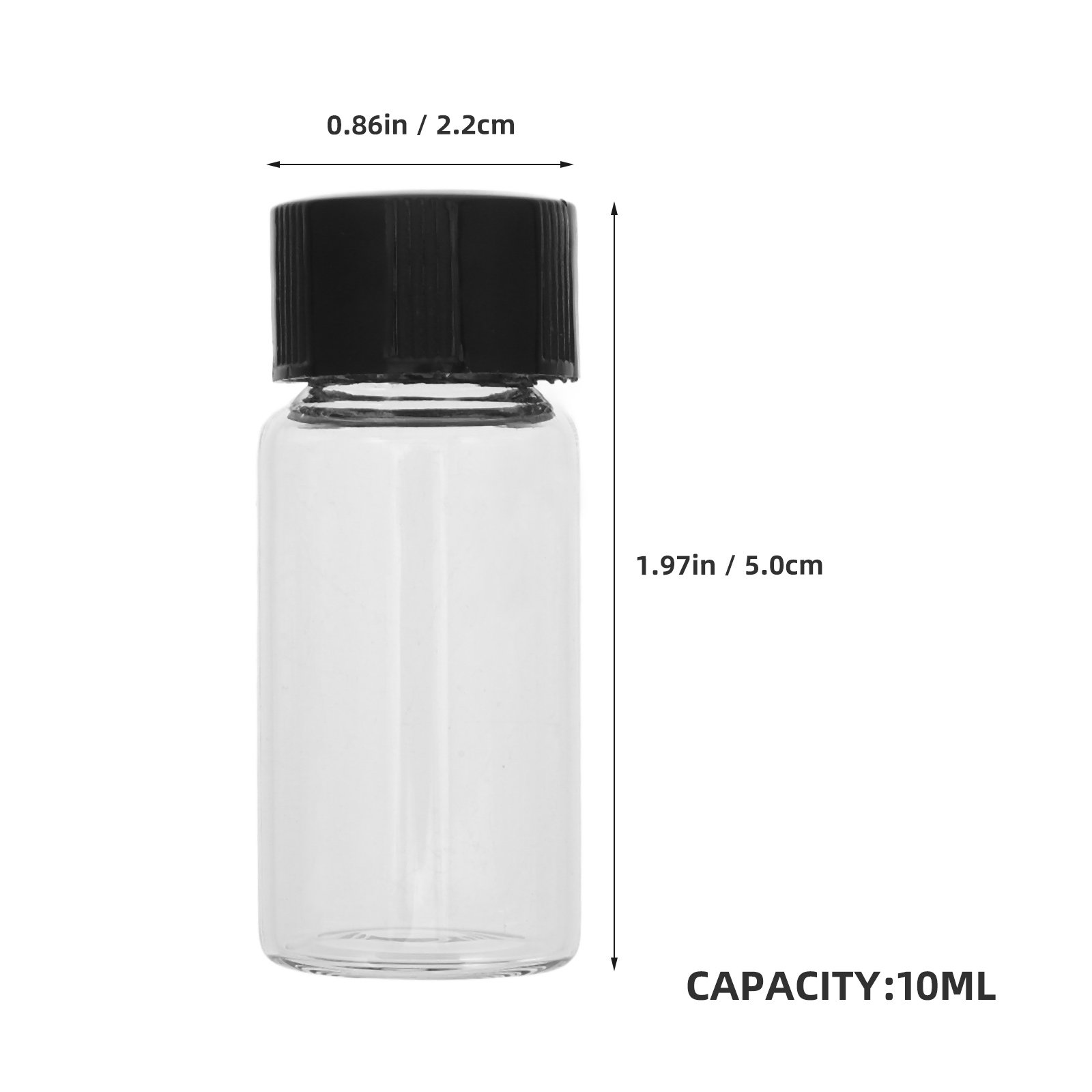 100Pcs 10Ml Clear Glass Sample - огляд і ціна Perfume Fragrance Lab