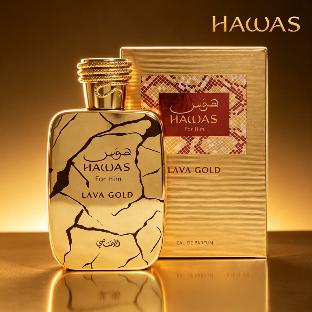 Hawas Lava Gold by Rasasi 100m - огляд і ціна Perfume Adrien Fragrance