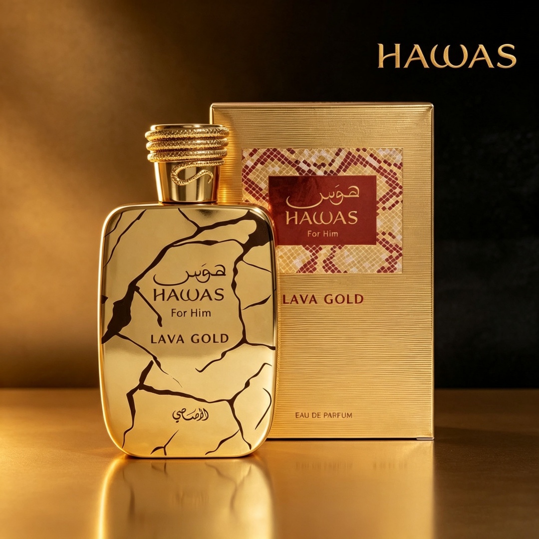 Hawas Lava Gold by Rasasi 100m - огляд і ціна Perfume Adrien Fragrance