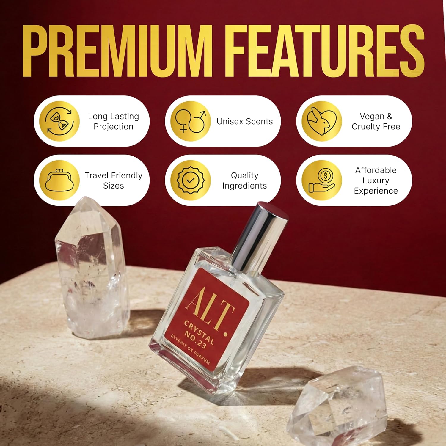 ALT. FRAGRANCES Crystal No. 23 - огляд і ціна Perfume Adrien Fragrance
