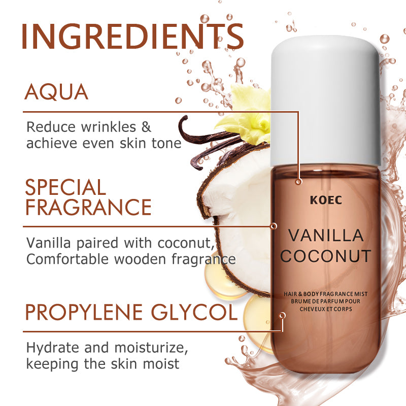 KOEC Vanilla & Coconut Fragran - огляд і ціна Perfume Fragrance Notes