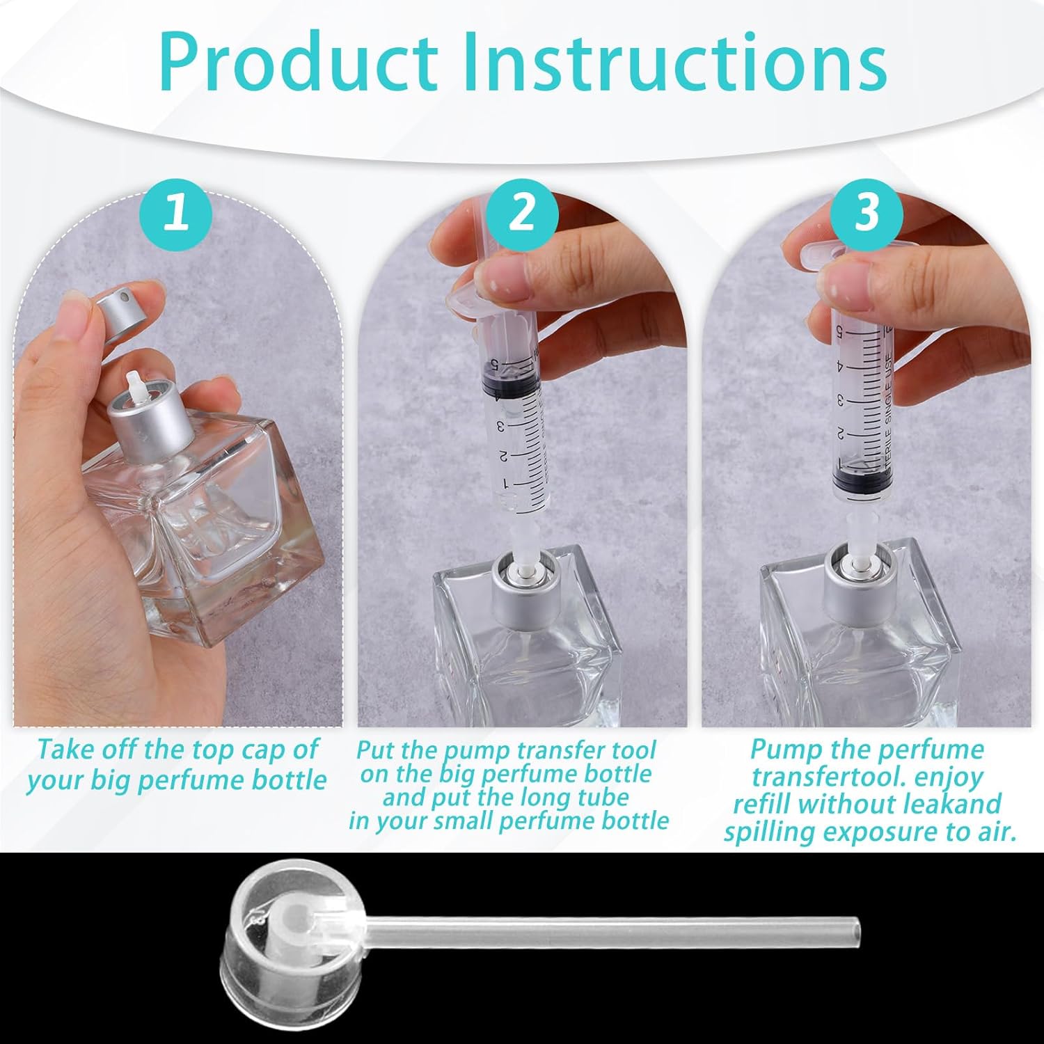 40Pcs/8Pcs Perfume Refill Pump - огляд і ціна Perfume Fragrance Dispenser