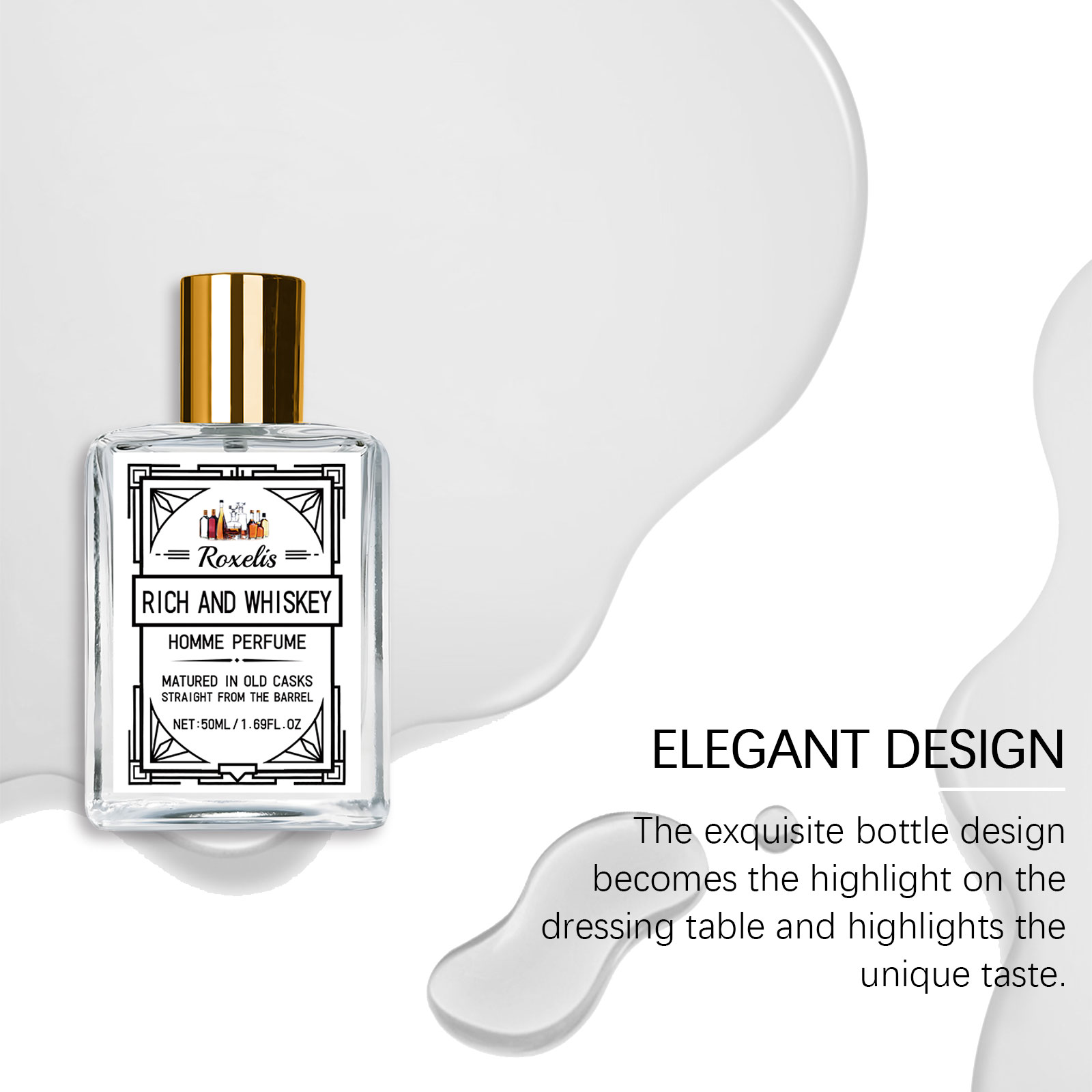 Roxelis 50ml Charm Whisky Men' - огляд і ціна Perfume And Fragrance