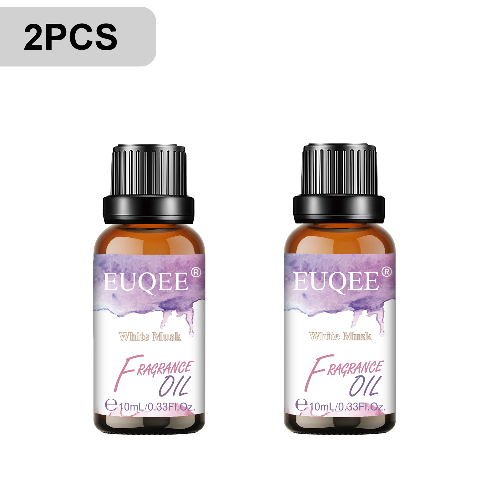 EUQEE 2 Bottles 10ml Aromather - огляд і ціна Musk White Oil