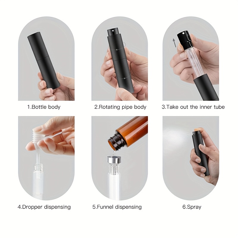 3 Travel 10ml Perfume Spray Bo - огляд і ціна Perfume Fragrance Dispenser