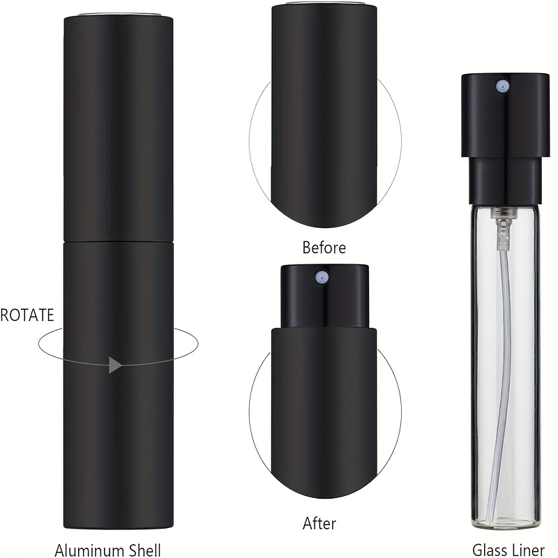 3 Travel 10ml Perfume Spray Bo - огляд і ціна Perfume Fragrance Dispenser